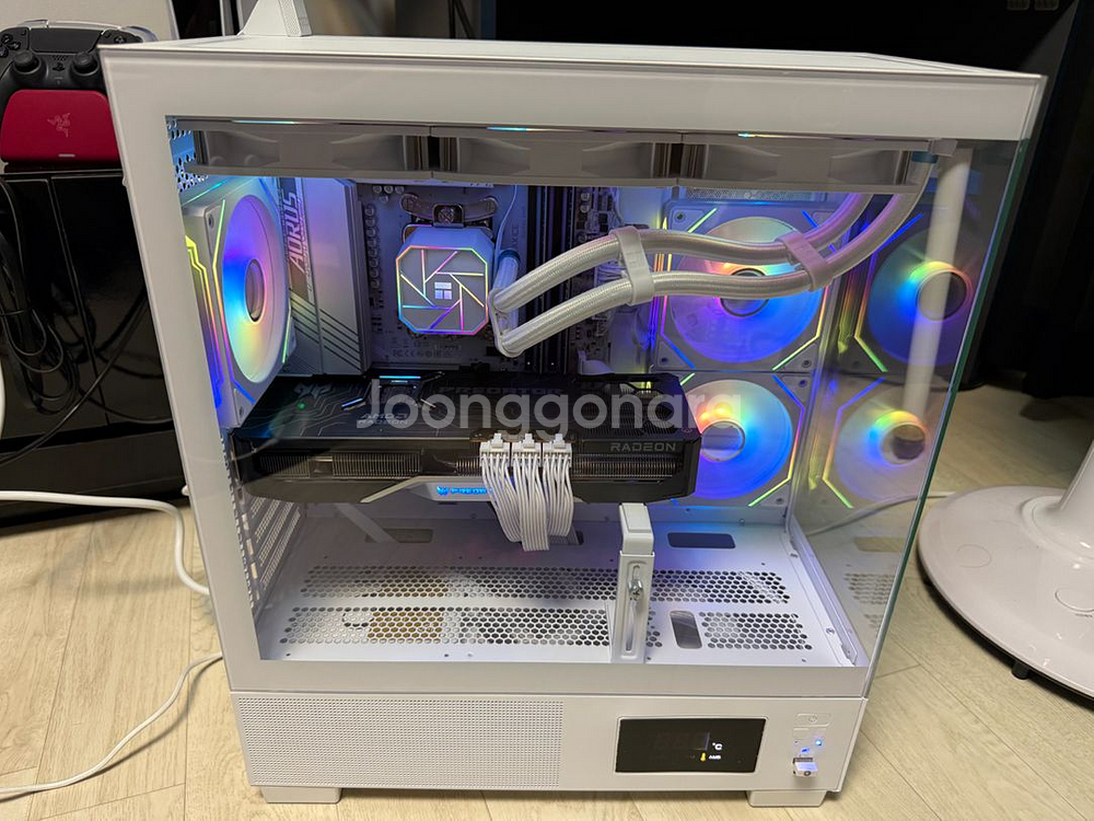 라이젠 9600x 라데온rx9070xt수냉 컴퓨터--0