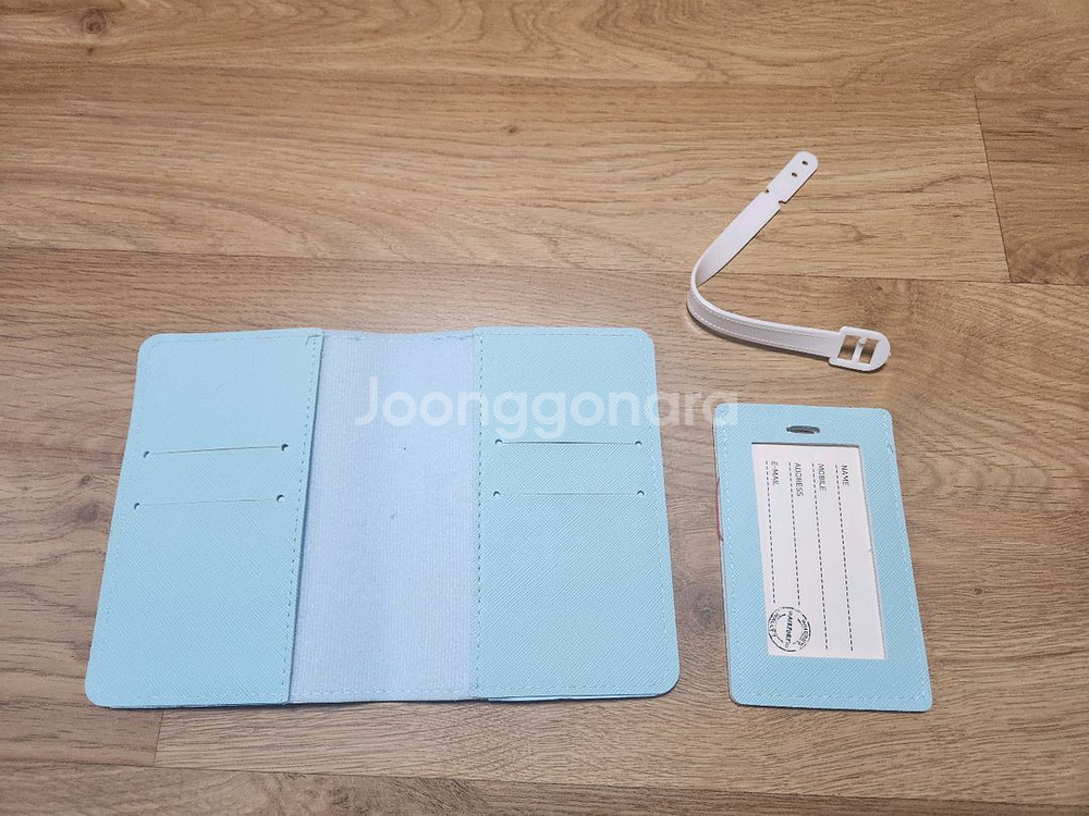 gs25 지에스 월리를 찾아라 여권케이스 네임텍--4