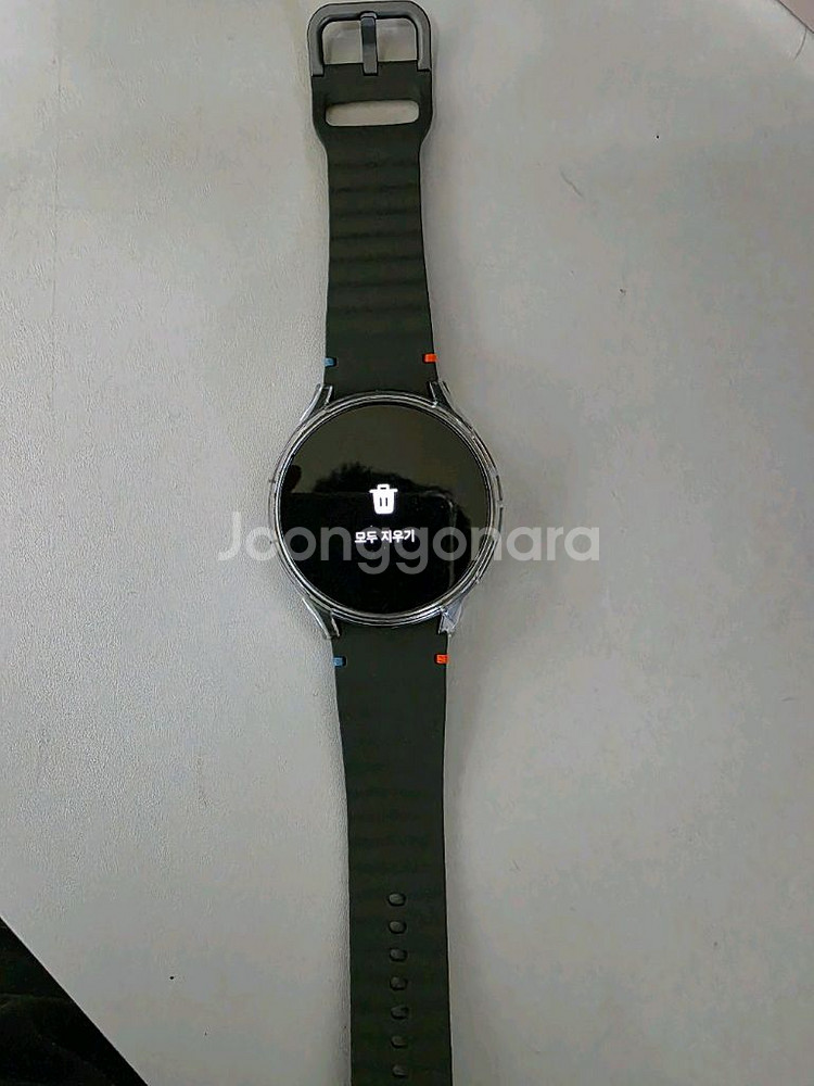 삼성 갤럭시 워치 7 44mm 그린 블루투스 버젼 팝니--0