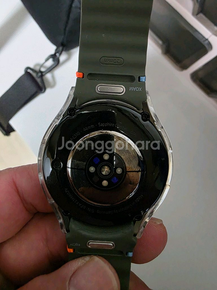 삼성 갤럭시 워치 7 44mm 그린 블루투스 버젼 팝니--2