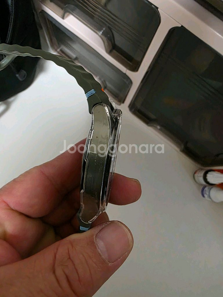 삼성 갤럭시 워치 7 44mm 그린 블루투스 버젼 팝니--6