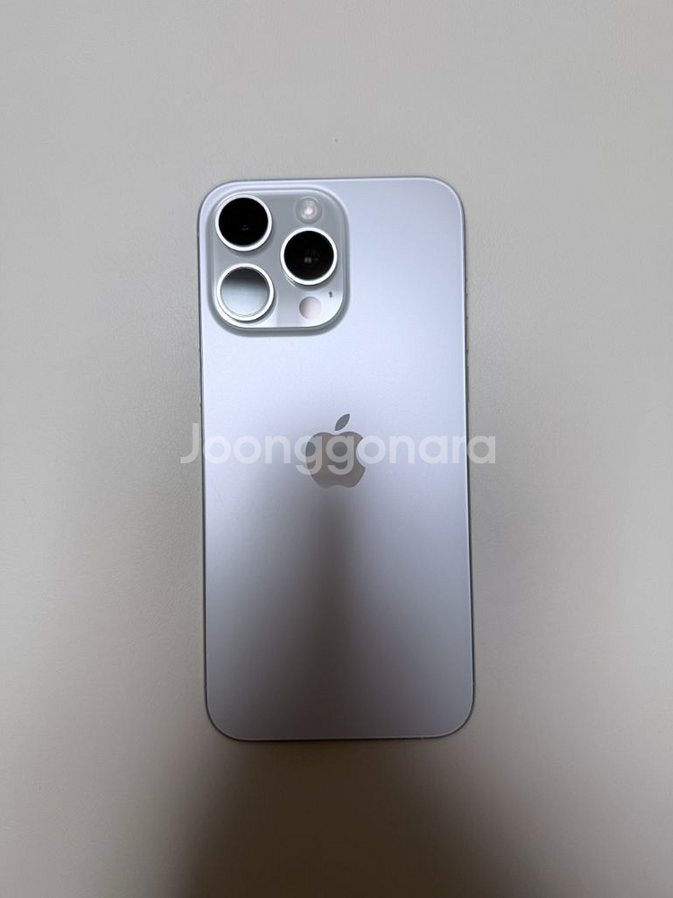 아이폰15프로맥스 화이트티타늄 256기가--12