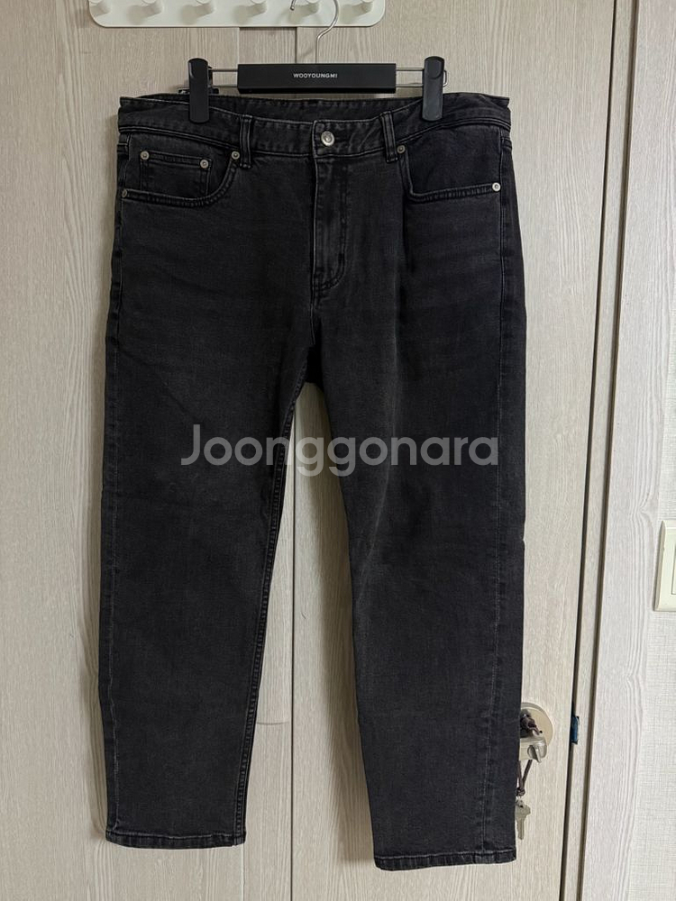 질스튜어트뉴욕 흑청바지--0