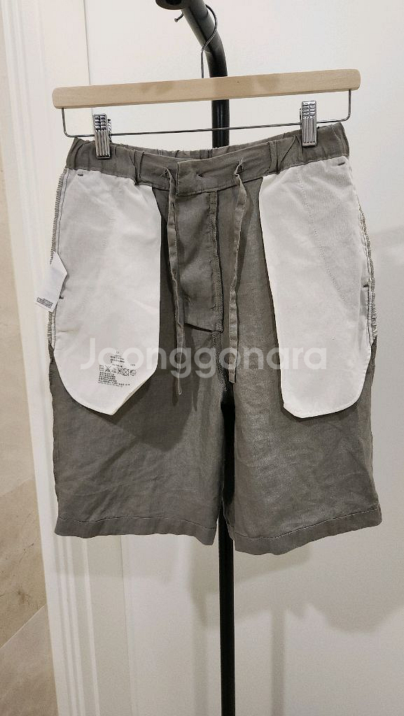 [새상품] 무인양품 남성 린넨100% 반바지 (XS)--9