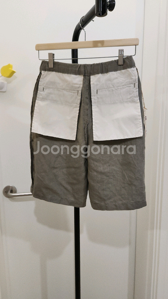 [새상품] 무인양품 남성 린넨100% 반바지 (XS)--10