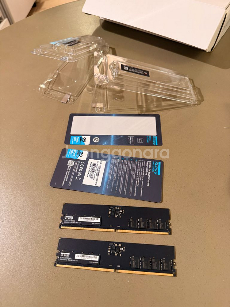 16x2 에센코어 KLEVV DDR5 PC5-44800--3