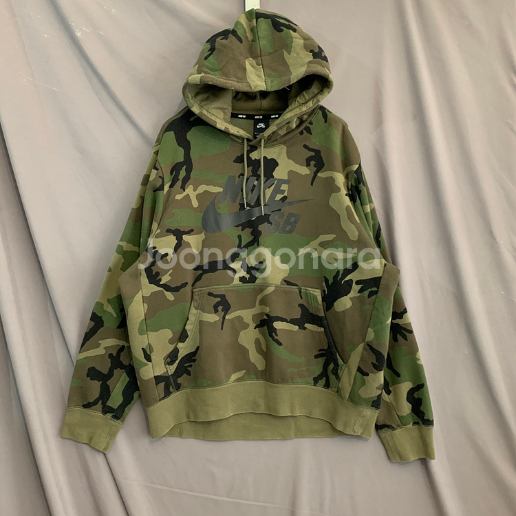 XXL 나이키SB 카모 기모 빅사이즈 후드티--0
