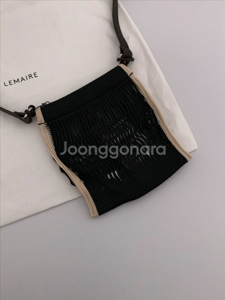 (새상품) lemaire 르메르 미니 필트 네트백--3