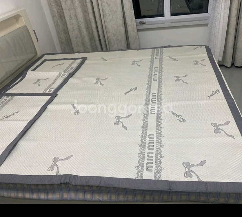 패드형 여름 냉감 쿨매트+베개커버2개 포함(새상품)--1