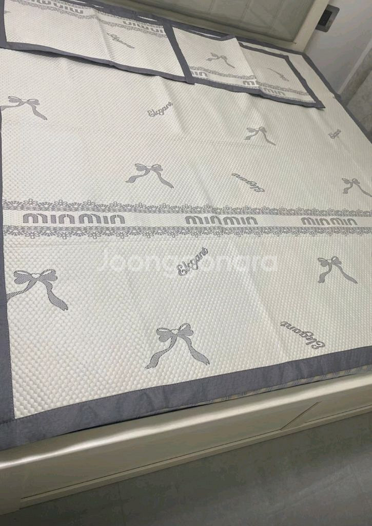 패드형 여름 냉감 쿨매트+베개커버2개 포함(새상품)--2