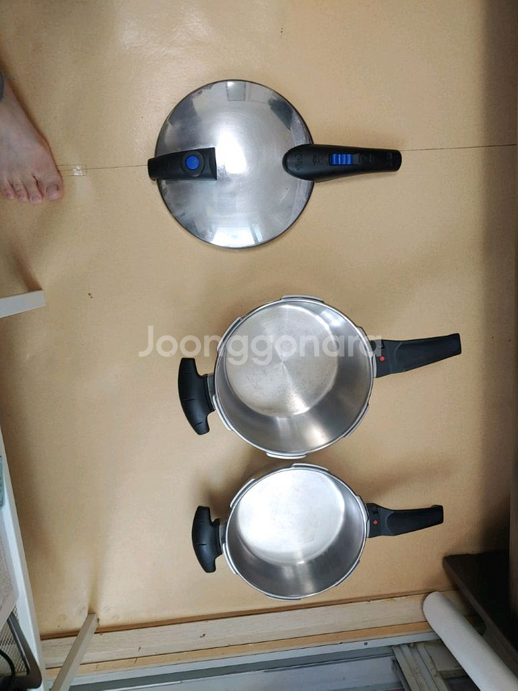 실리트 냄비, 휘슬러 압력솥 팝니다. 부산 해운대--4