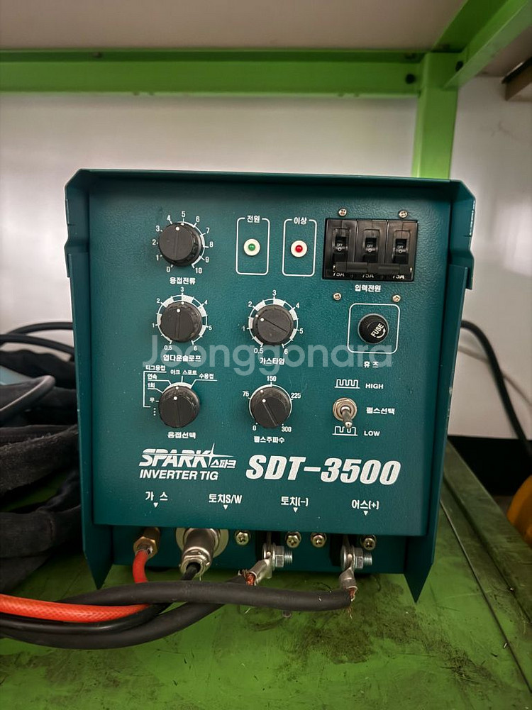 화성기전 스파크 알곤 용접기 SDT-3500--0