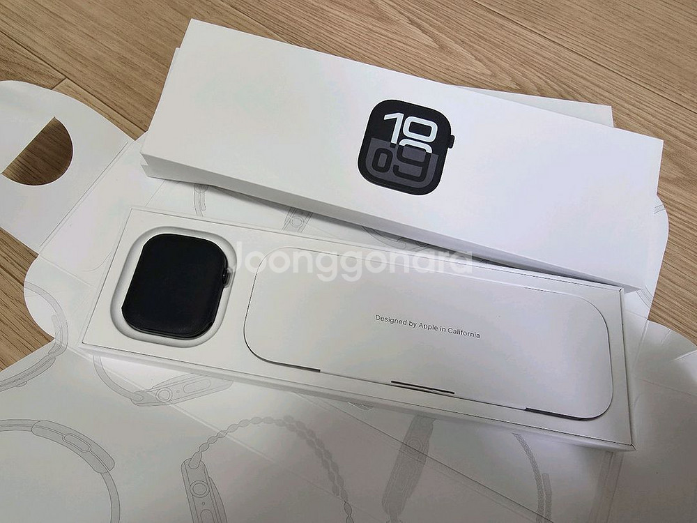 애플워치10 제트블랙 46mm(GPS) 팝니다--3