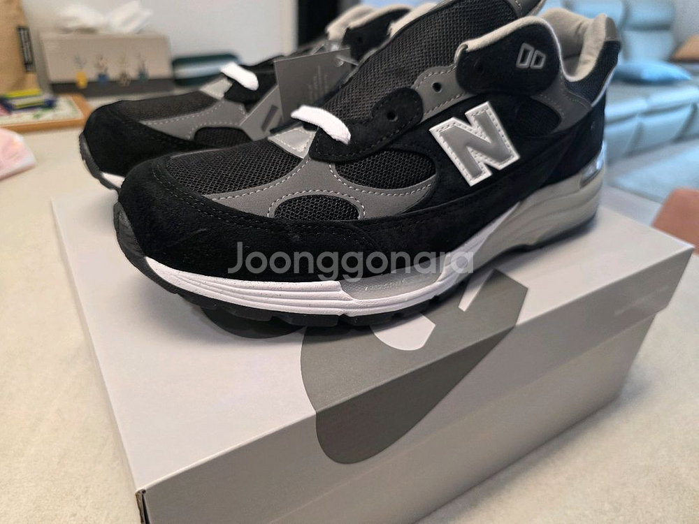 뉴발란스992 블랙 280새상품 판매합니다--1
