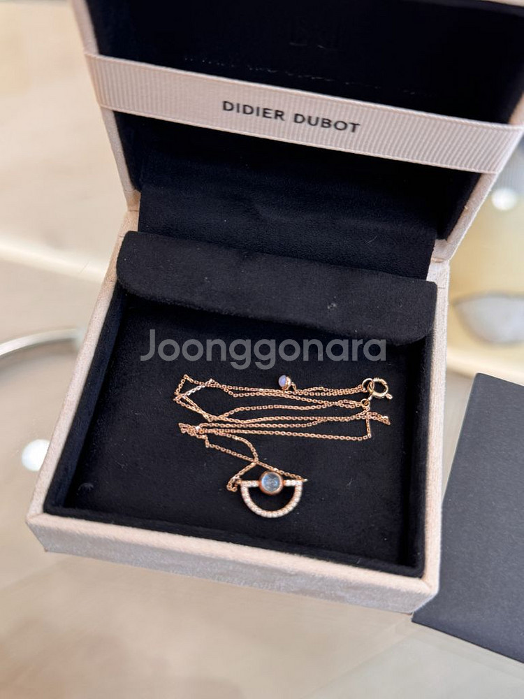 디디에두보 탄생석 14k 목걸이--5