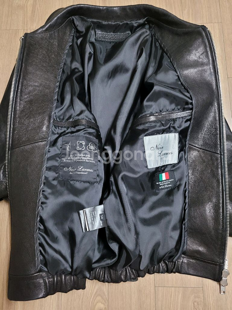 느와르라르메스 세미오버 블랙 50사이즈 싸게급처--9