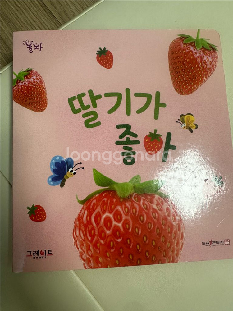 놀라운자연 딸기보드북 단권--0