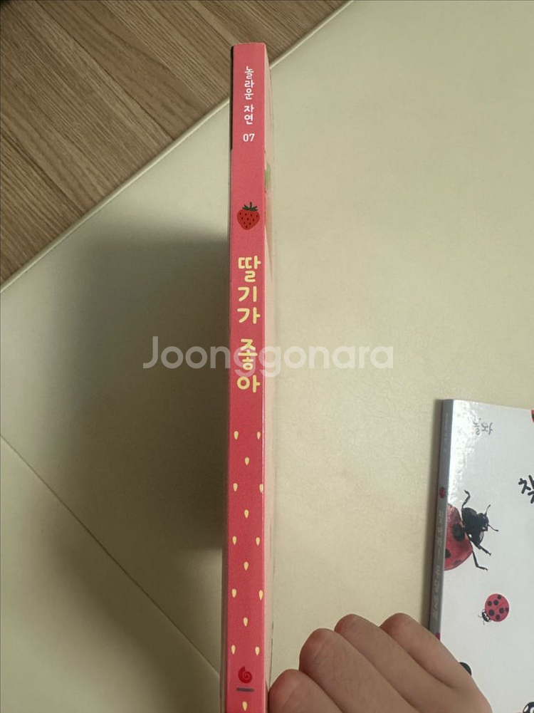 놀라운자연 딸기보드북 단권--1