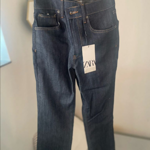 ZARA 부츠컷 크롭 데님 34