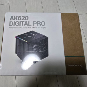 딥쿨 AK620 DIGITAL PRO 블랙 미개봉