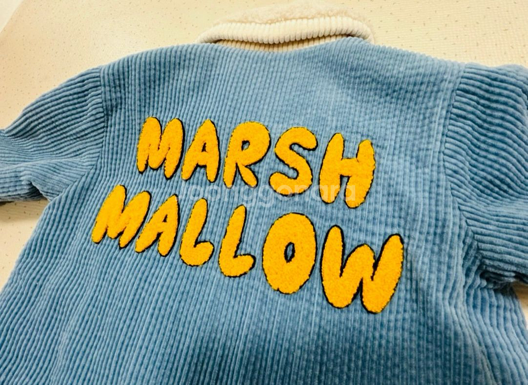 베베드피노 마시멜로우 코듀로이 오버롤 우주복 100--2