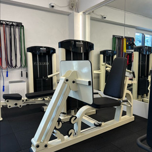 헬스 옥시즌 머신 아이보리+블랙시트