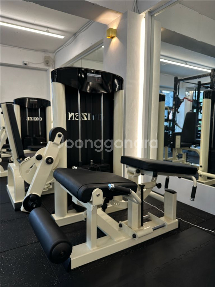 헬스 옥시즌 머신 아이보리+블랙시트--3