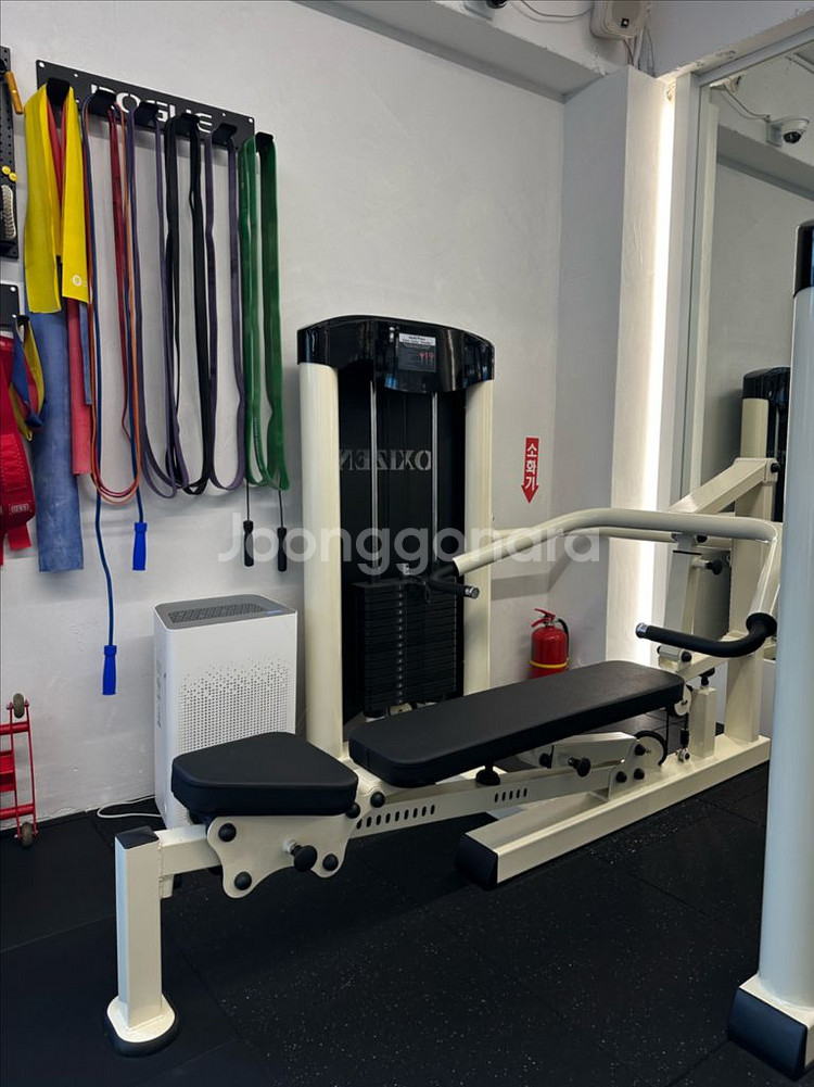 헬스 옥시즌 머신 아이보리+블랙시트--2