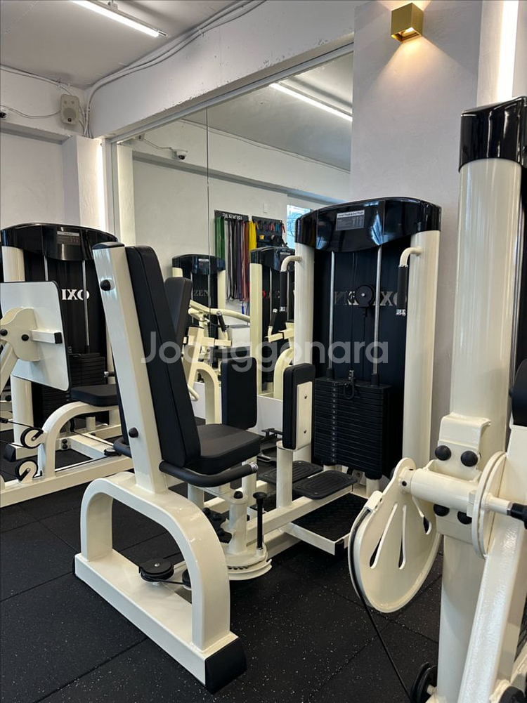 헬스 옥시즌 머신 아이보리+블랙시트--4