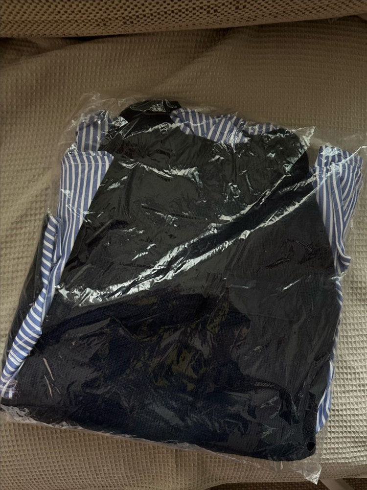 니트 레이어드형 원피스 임부복 임신부 가능 이미지