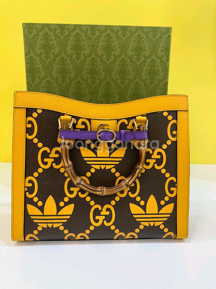 구짜 아디다스 다이에나 탑핸들 토트백678843--0