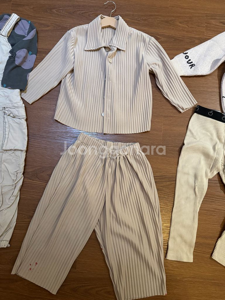 미미씨엘 플리츠 셋업 L--1