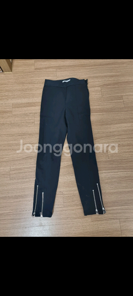 알렉산더왕 블랙 면바지 0사이즈 25인치 wang--0