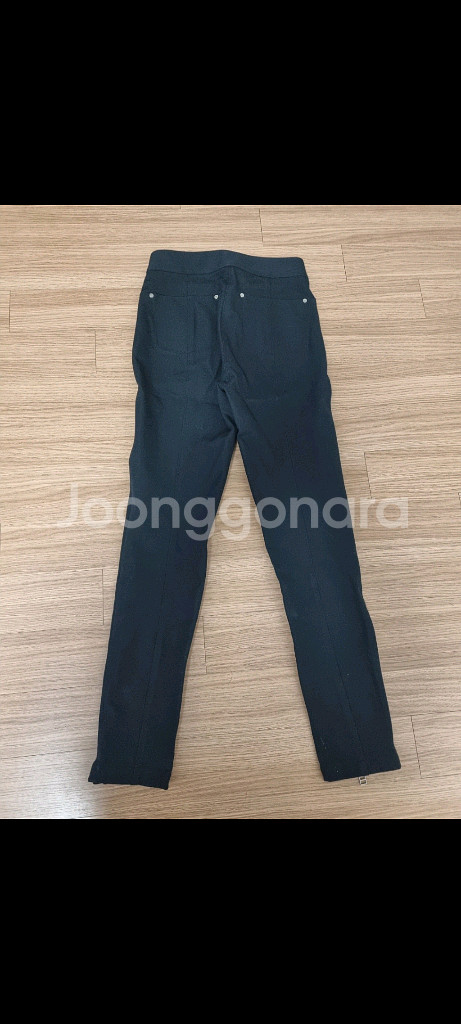 알렉산더왕 블랙 면바지 0사이즈 25인치 wang--1