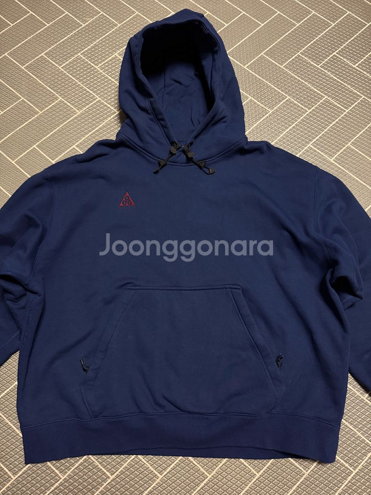 나이키 ACG 후드티 네이비 US XL 팝니다.--0