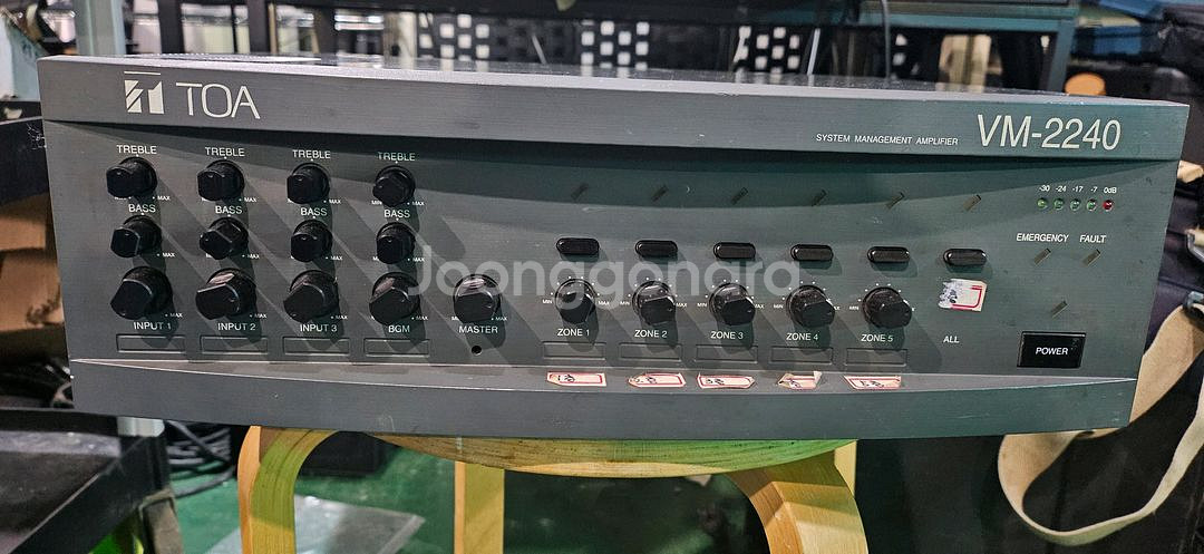 TOA VM-2240 시스템 관리 앰프--1