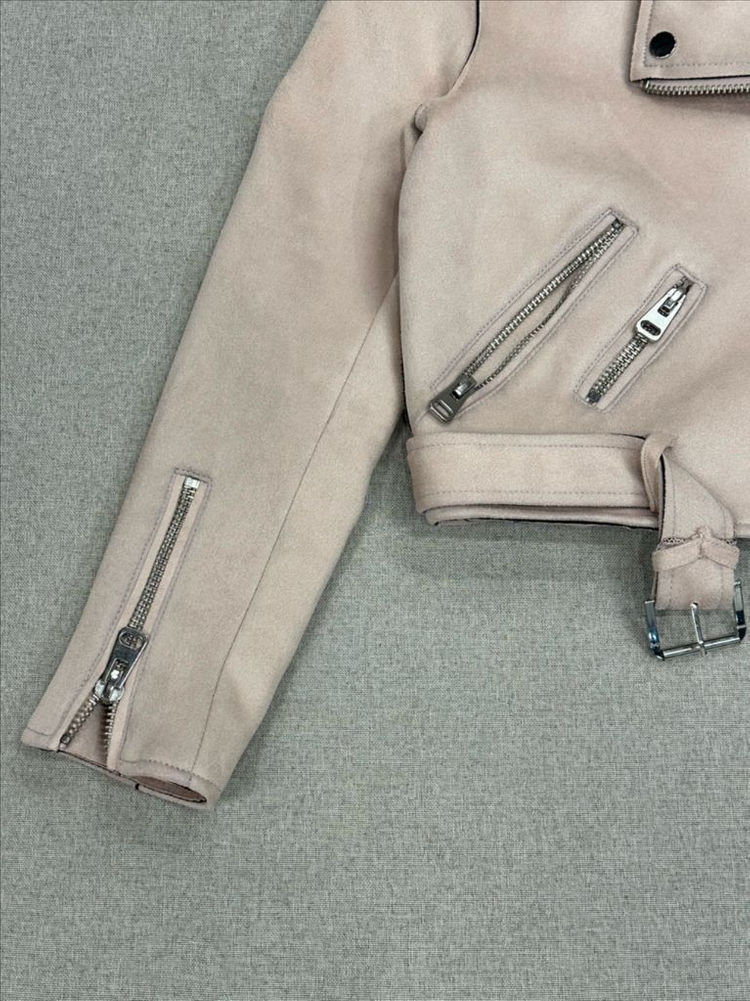 ZARA 스웨이드 라이더 자켓 M 이미지