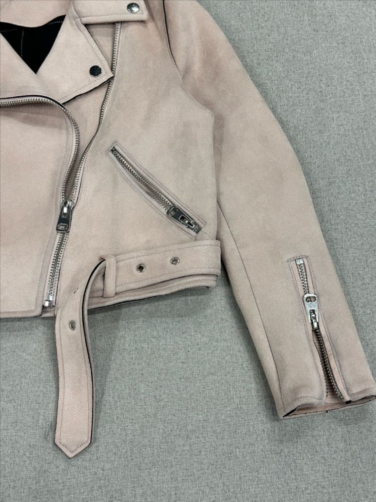 ZARA 스웨이드 라이더 자켓 M 이미지