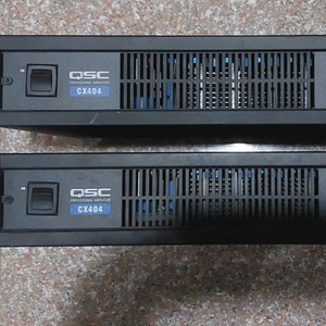 QSC CX404 파워 앰프 250와트X4채널USA