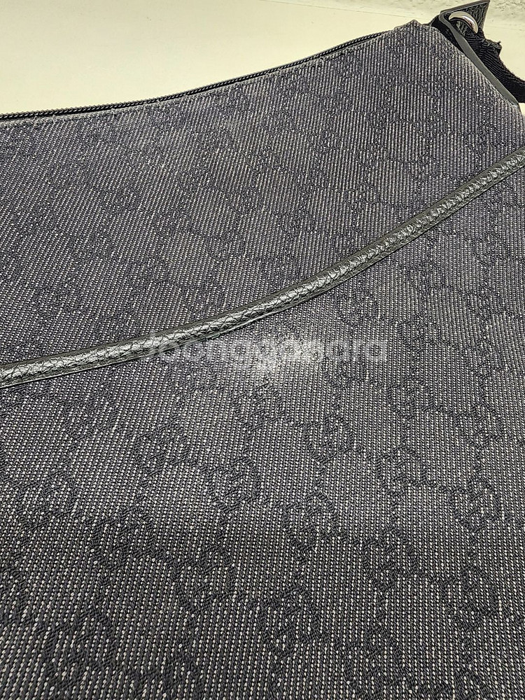 구찌 블랙 GG 로고 PVC 크로스백 509635--7