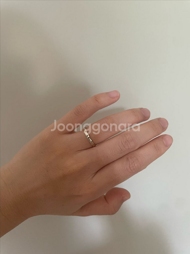 14k 러프 텍스쳐 반지 (12호)--1