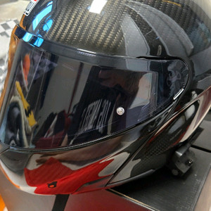 AGV 스포츠 모듈러 카본블랙 S사이즈 시스템헬멧
