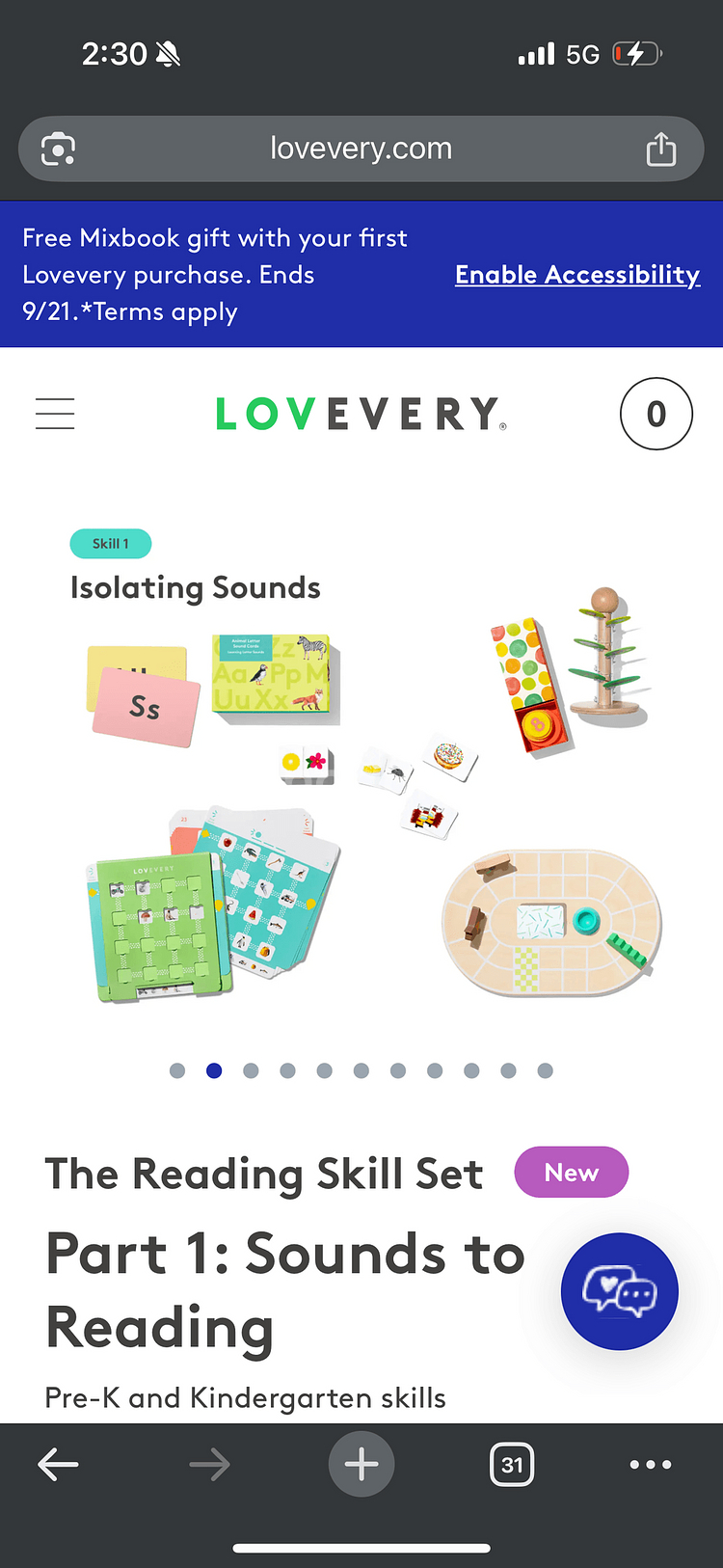 러브에브리 리딩 스킬 세트, 영어 읽기 시작용 놀이키트--2