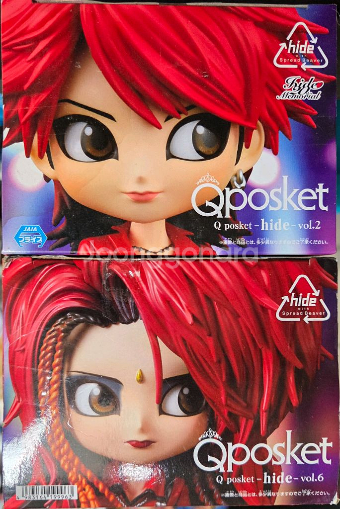 Qposket 큐포스켓 엑스재팬 히데 일반컬러 2종--7