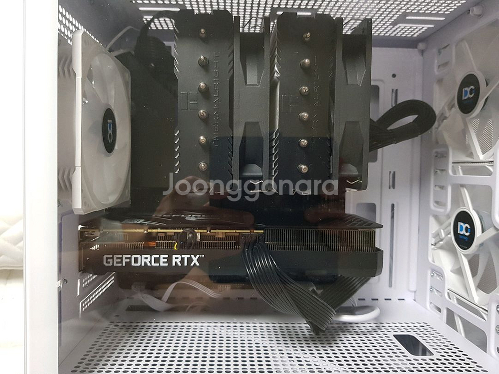 화이트 컴퓨터 Ryzen 9600x RTX3060 B6--7