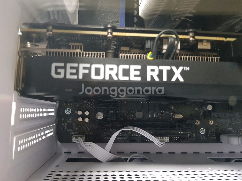 화이트 컴퓨터 Ryzen 9600x RTX3060 B6--8