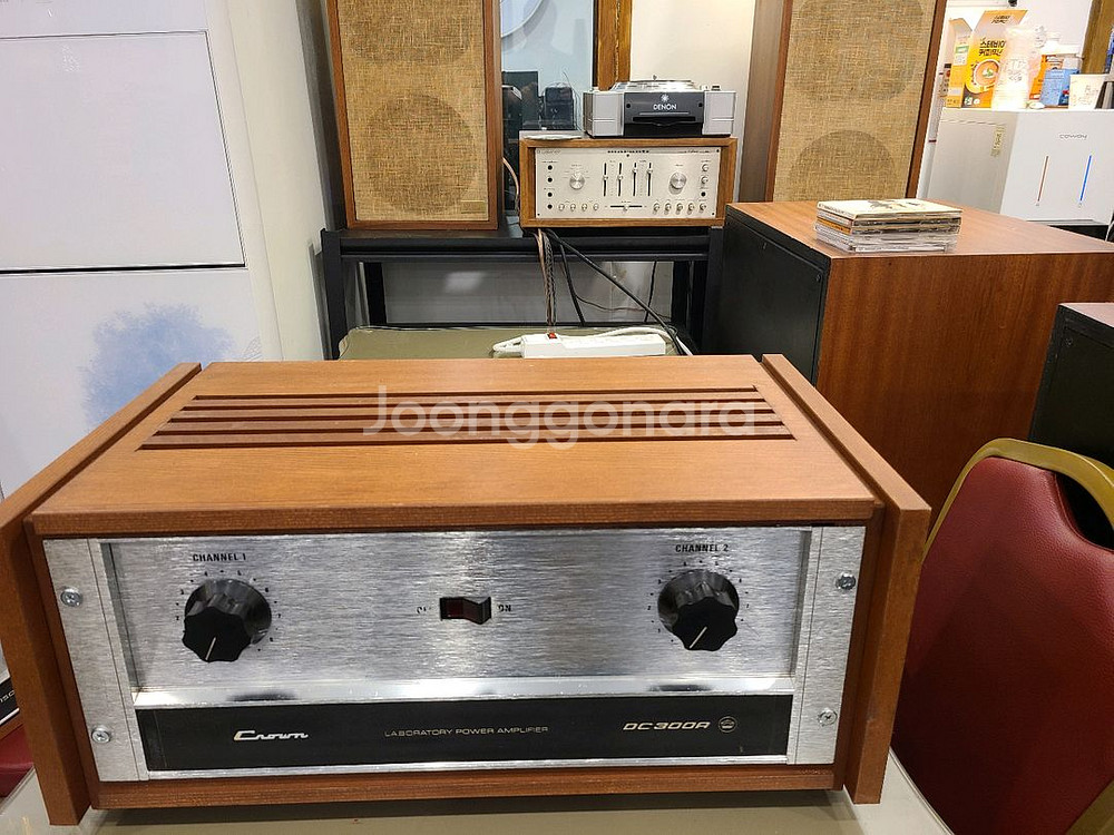 명기 크라운 DC300A파워엠프 IC150A 프리엠프--0