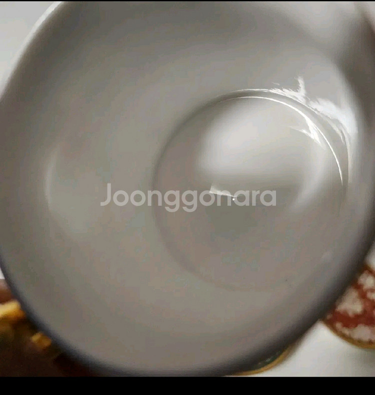 올드 빈티지 단종품 한국도자기 빅토리아그린 커피잔 2조--9