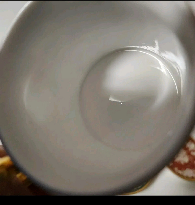 [2조가격]올드 빈티지 단종품 한국도자기 빅토리아그린 커피잔--9