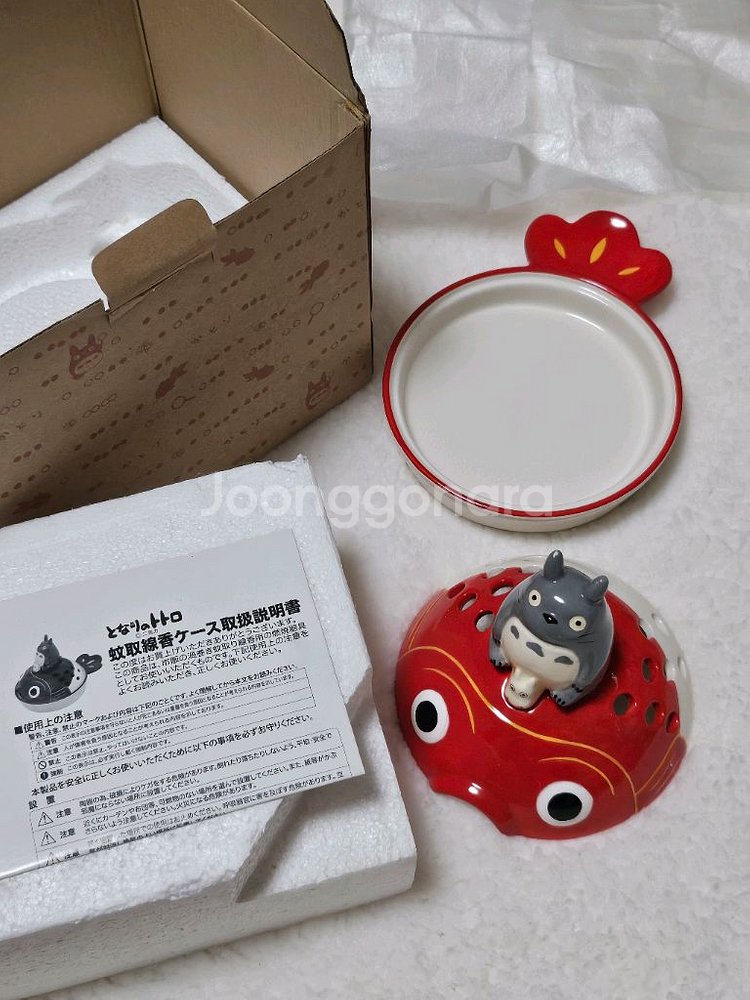 고전 지브리 토토로 모기향 케이스 (미사용)--0